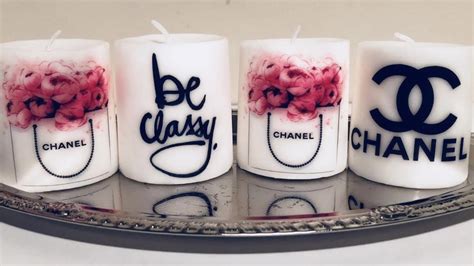 diy chanel cande|DIY Chanel Candles. Handmade Candles. Chanel Birthday gift .